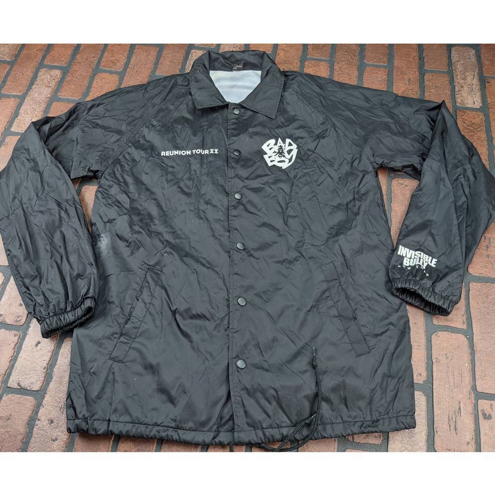 Bad Boy Reunion Tour XX Nylon Jacket Large
